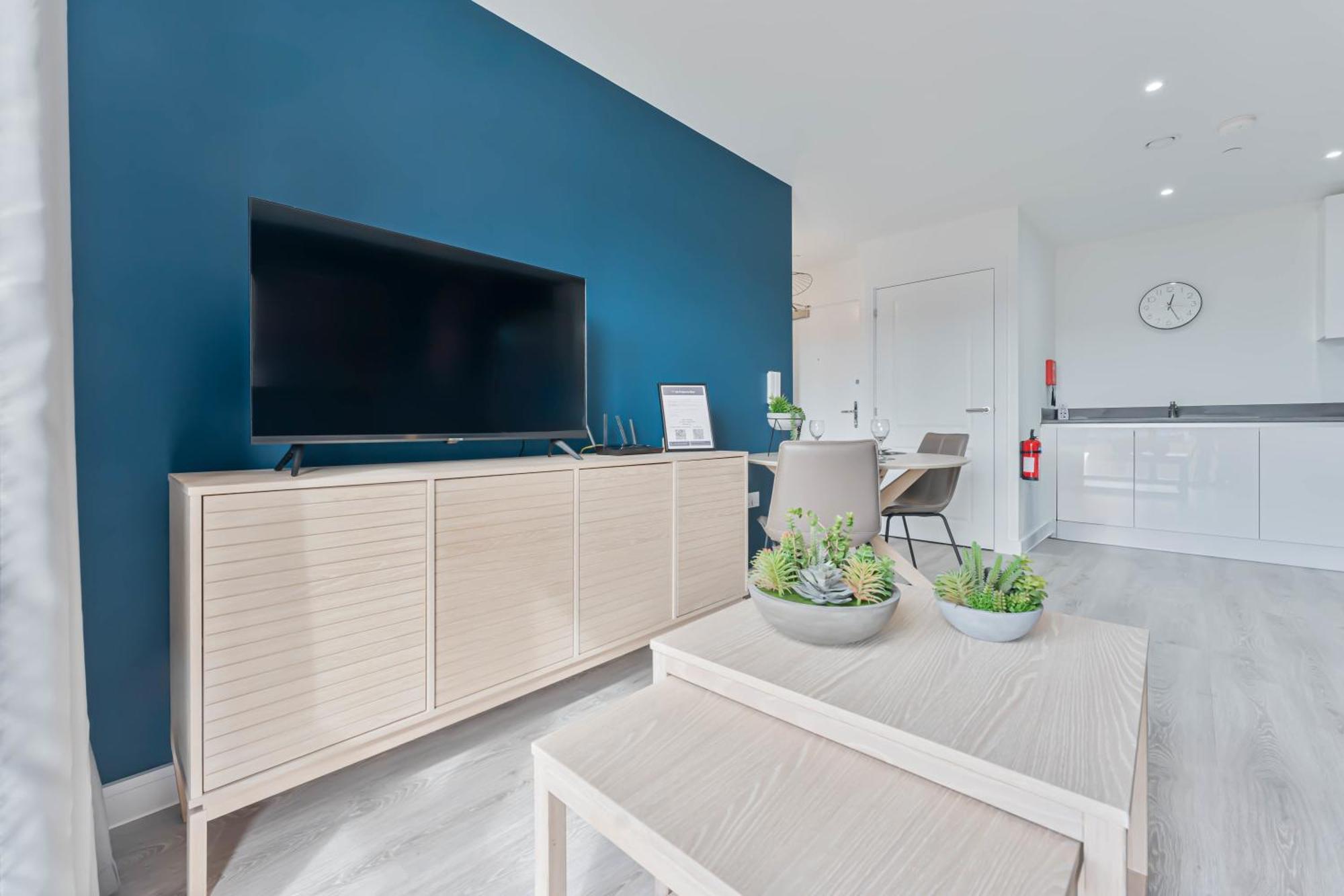 Stayzeni, Hardwick House Derby Bright 1 Bed Flat Exterior foto
